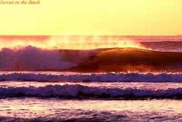 Sunset on the Beach